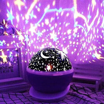 StarMaster Projection Lamp - LED Night Light for Room Decor, Stars, Sky