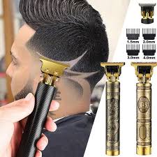 T9 Hair Trimmer for Men - Professional Metal Rechargeable