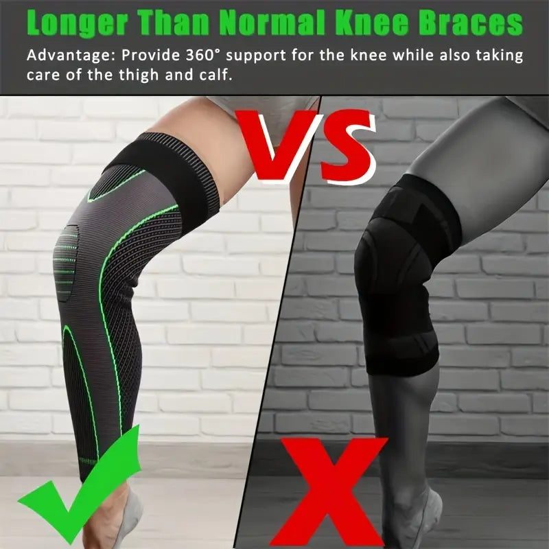 Adjustable Knee Brace Support Compression Knee (allow to open)