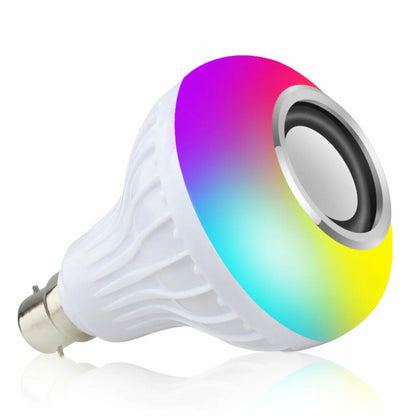 Bluetooth Speaker Music Light Bulb With Remote
