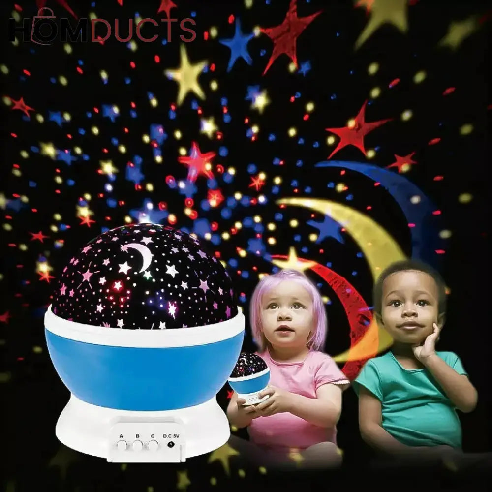 StarMaster Projection Lamp - LED Night Light for Room Decor, Stars, Sky